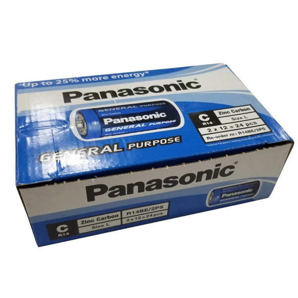 Pil Panasonic Orta 24'lü Paket