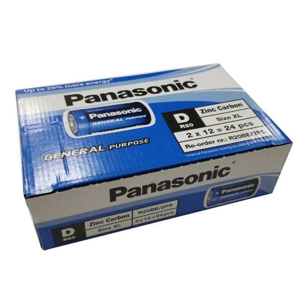 Pil Panasonic Kalın 24'lü Paket