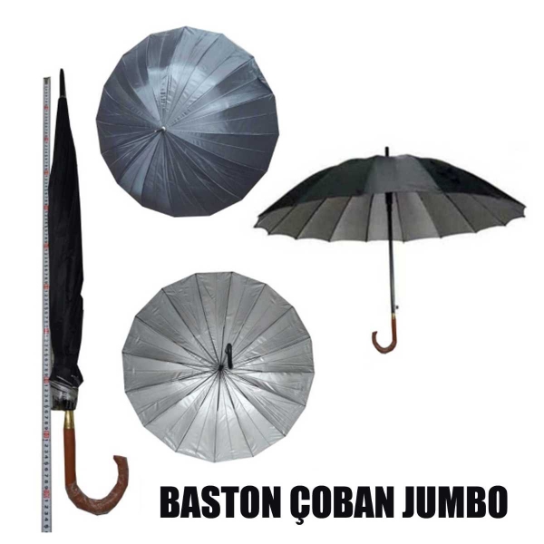 şemsiye Baston çoban Jumbo 90 Cm