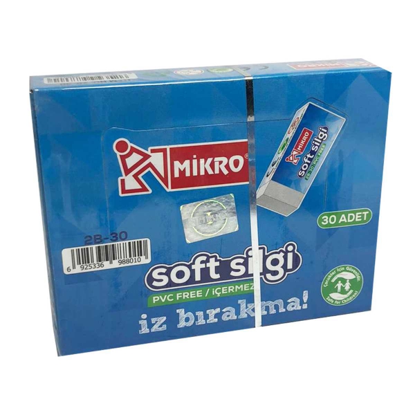 Silgi Mikro Nano / Soft (30'lu)