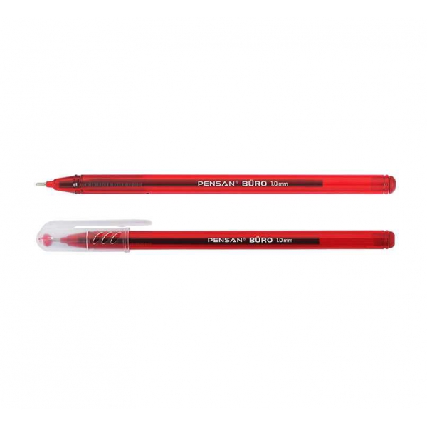 Tükenmez Kalem Pensan Büro 2270 (50'li) - Kırmızı